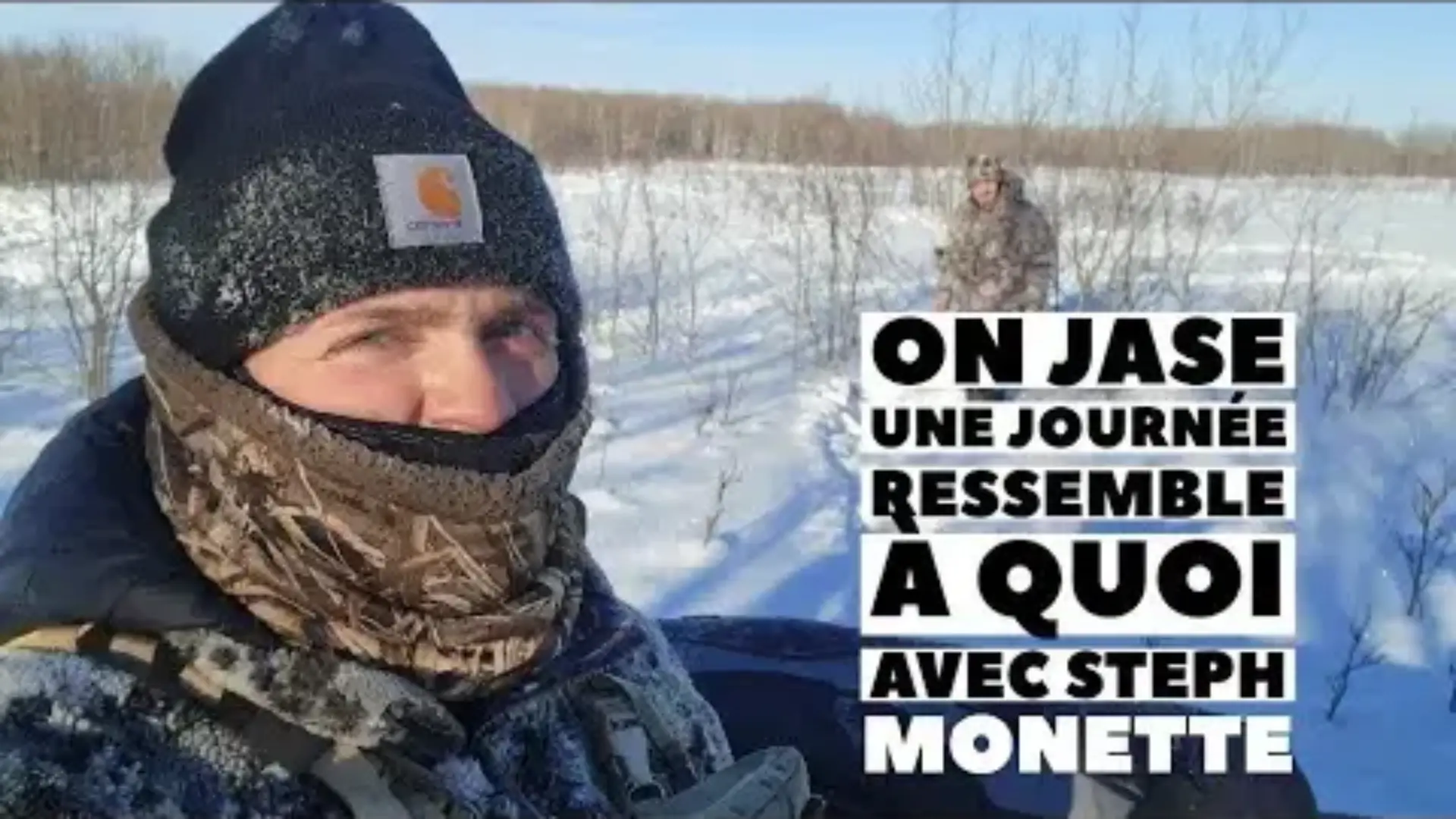 12 Nov#943 Steph Monette ON JASE chasse chevreuil Saskatchewan, une journée c