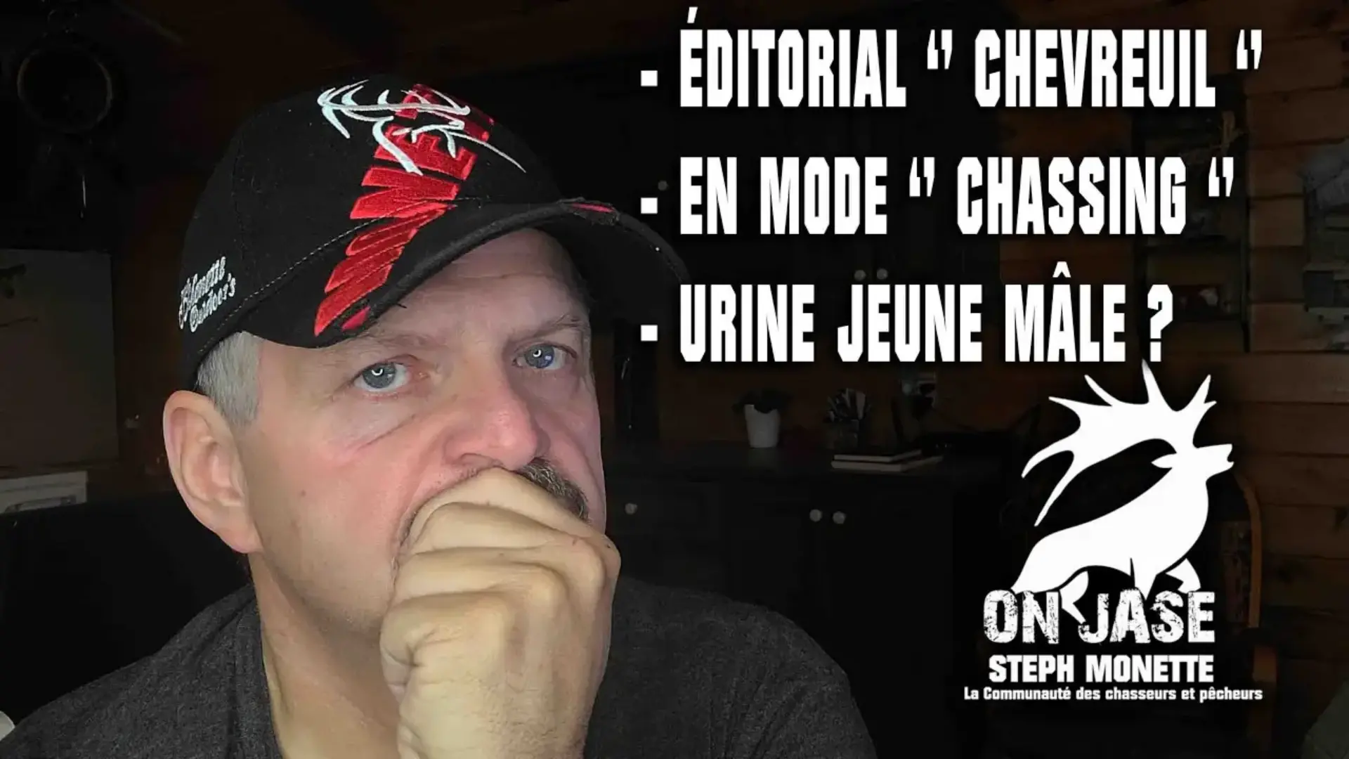 13 Oct#533 Steph Monette ON JASE Éditorial sur le permis des 2 cerfs,  Période "chassing" chevreuil