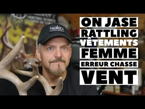 15 Oct#916 Stephane Monette ON JASE chasse call rattling, les femmes/ vêtements, on part en Finlande