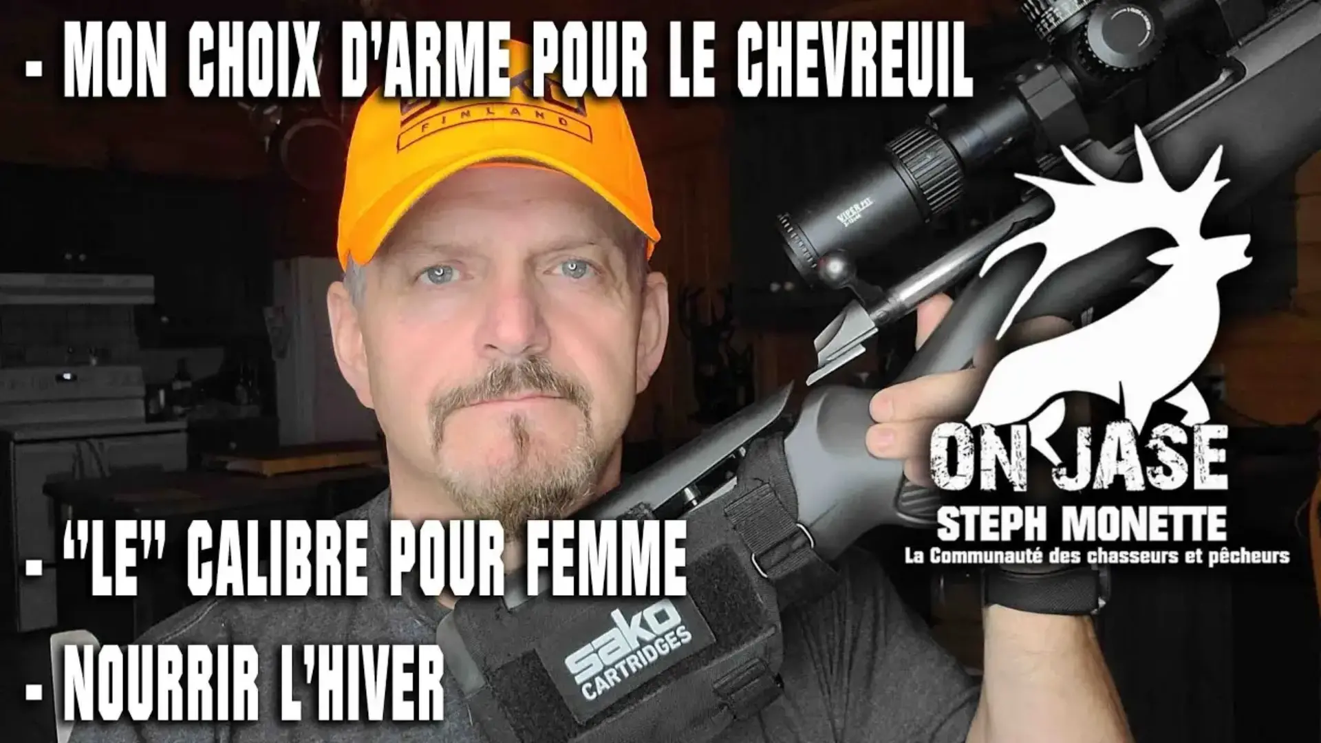 17 Oct#537 Steph Monette ON JASE Mon choix pour une arme à chevreuil, le best calibre pour femme?