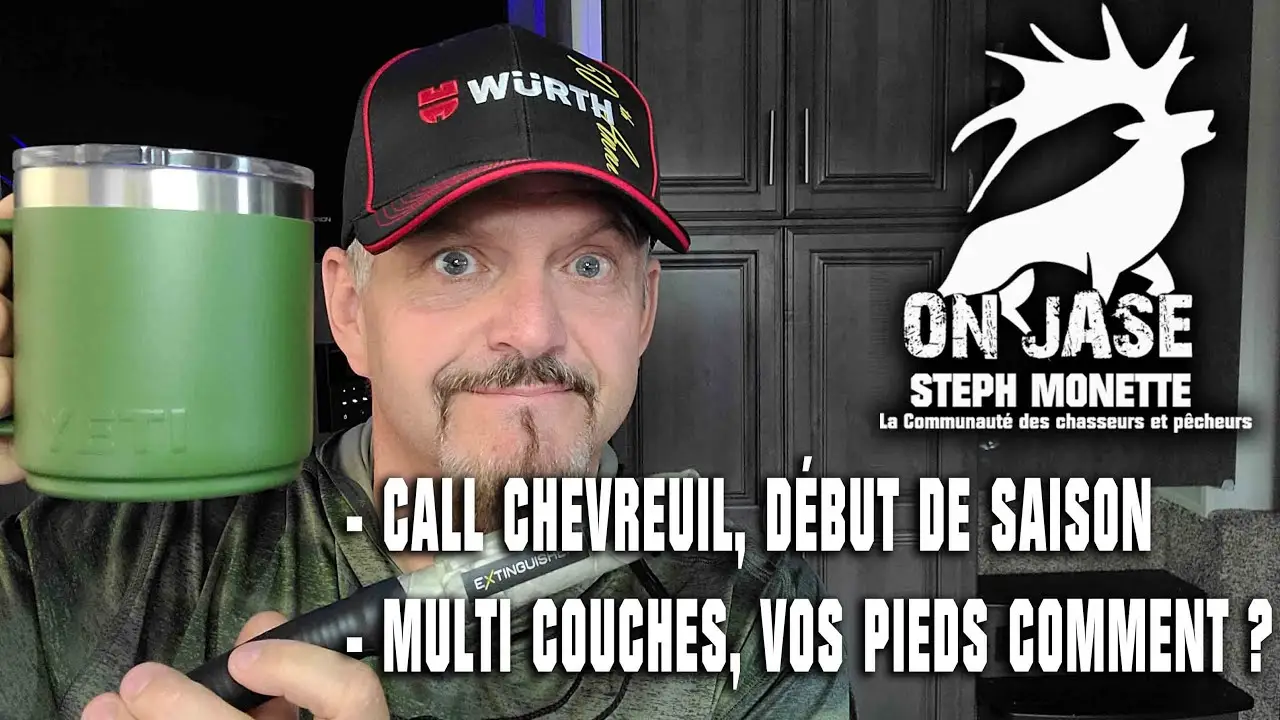 18 Sept#508 Steph Monette ON JASE, call chevreuil, Multi couches , les bas pour nos pieds, CONCOURS!