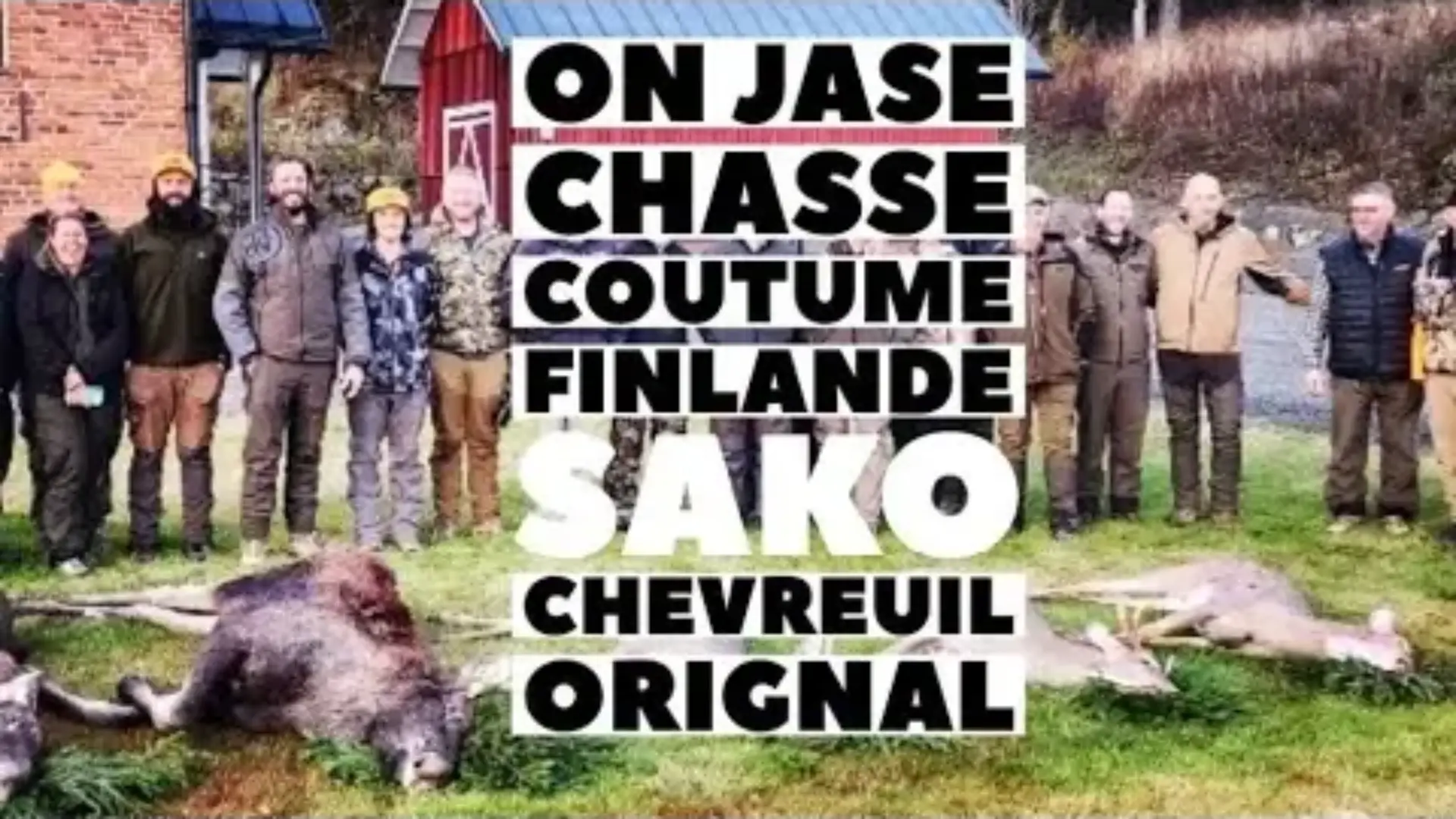 20 Oct#921 Steph Monette ON JASE chasse orignal chevreuil de la Finlande 🇫🇮