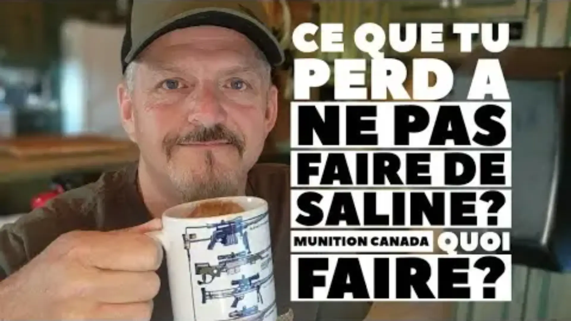 23 mai#1033 Steph Monette ON JASE,  Munition canadienne, CE QUE TU PERD A PAS FAIRE DE SALINES?