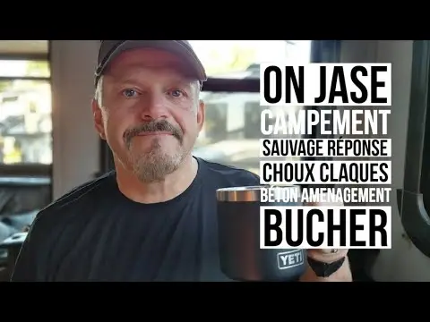 28 Dec#986 Stephane Monette ON JASE campement, répondre aux choux claques, bûcher et amenagement?