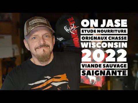 3 Dec#963 Stephane Monette ON JASE chasse chevreuil, orignal la nourriture,  viande saignante ?