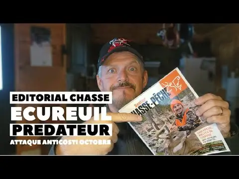 3 Fev#1023 Steph Monette ON JASE Prédation, Outarde, chasse comment commencer  Chasser l écureil