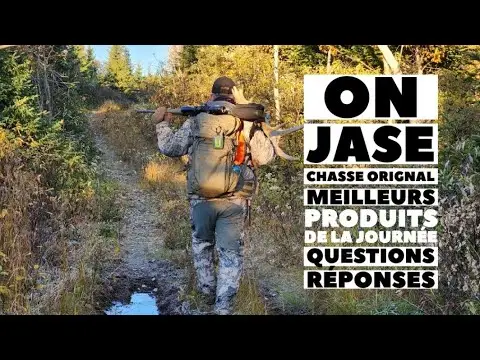 4 oct#905 Stephane Monette ON JASE chasse orignal, les analyses produits pendants notre journée