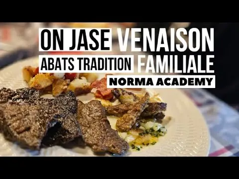 9 oct#1279 Stephane Monette  ON JASE de la venaison,  et nos recettes traditionnelles d