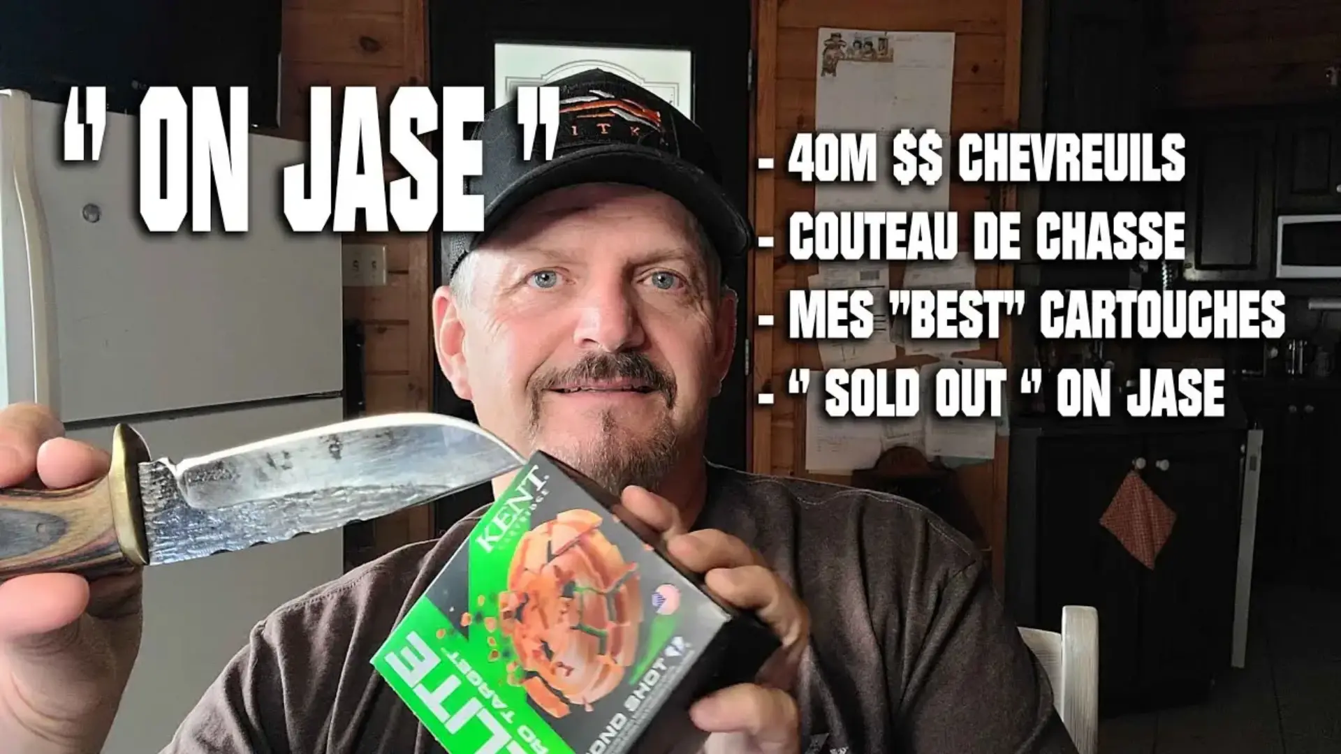 Emission #455, avec Steph Monette ON JASE 40M $ habitats chevreuils, couteaux chasse, munition kent