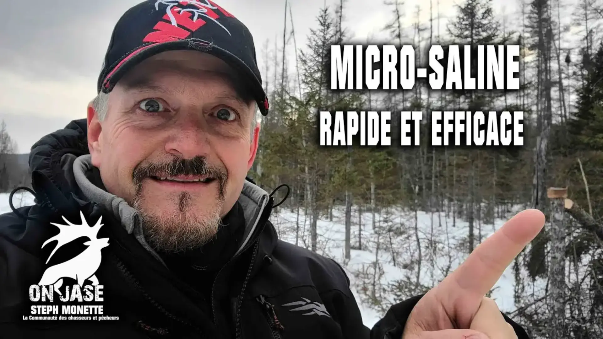 ON JASE sur le terrain: Micro-saline pour orignaux, rapide et efficace