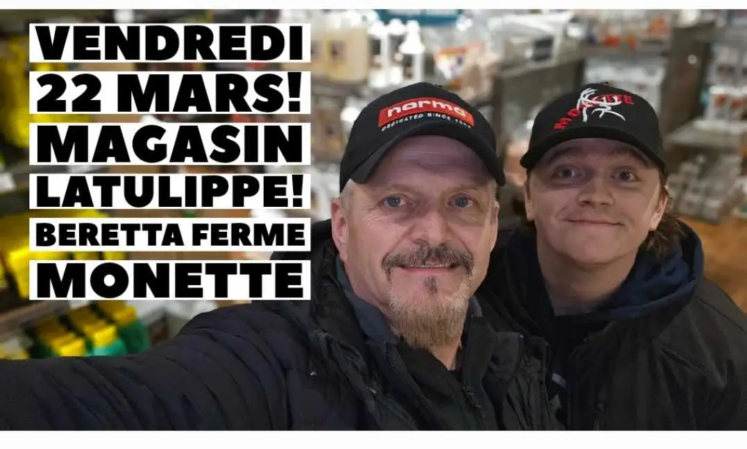 Venez nous JASER vendredi le 22 mars de 17h00 à 21h00 au magasin Latulippe de Québec.