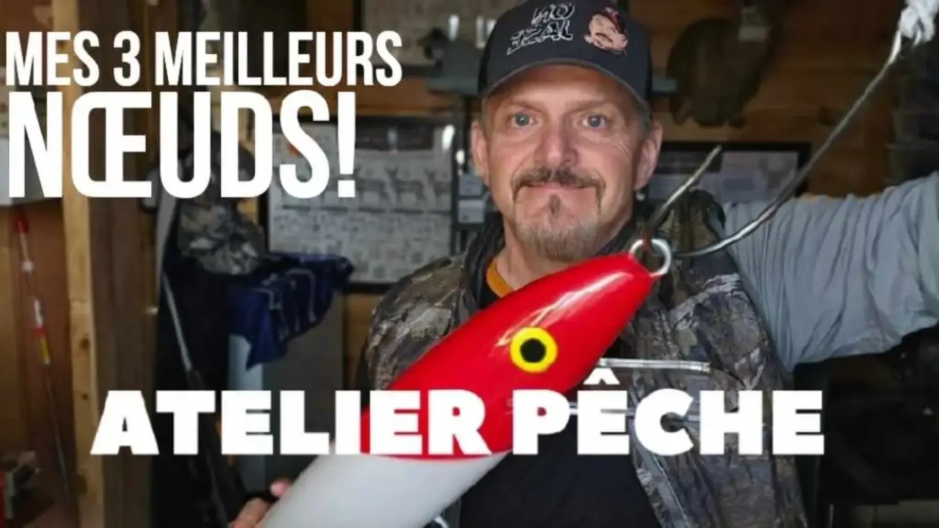 Atelier pêche, mes 3 meilleurs noeuds