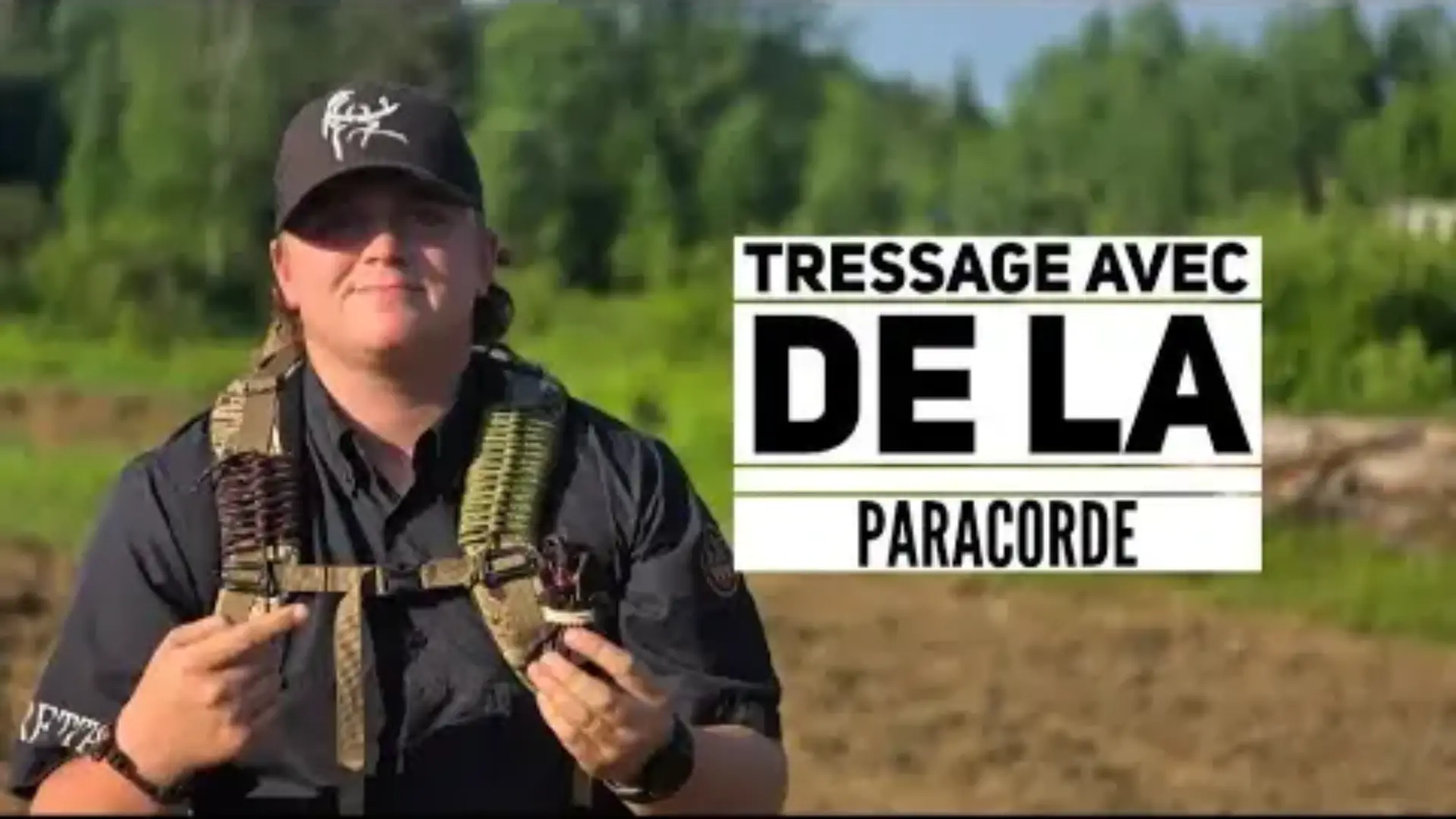 Tressage avec de la Paracorde avec Yan