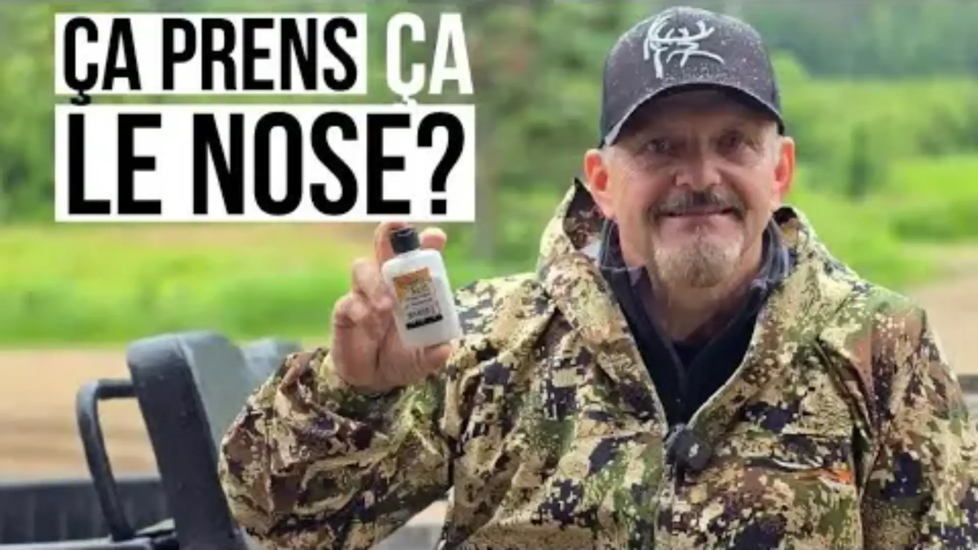 Pas le choix, ça prends du nose? Chasse Orignal