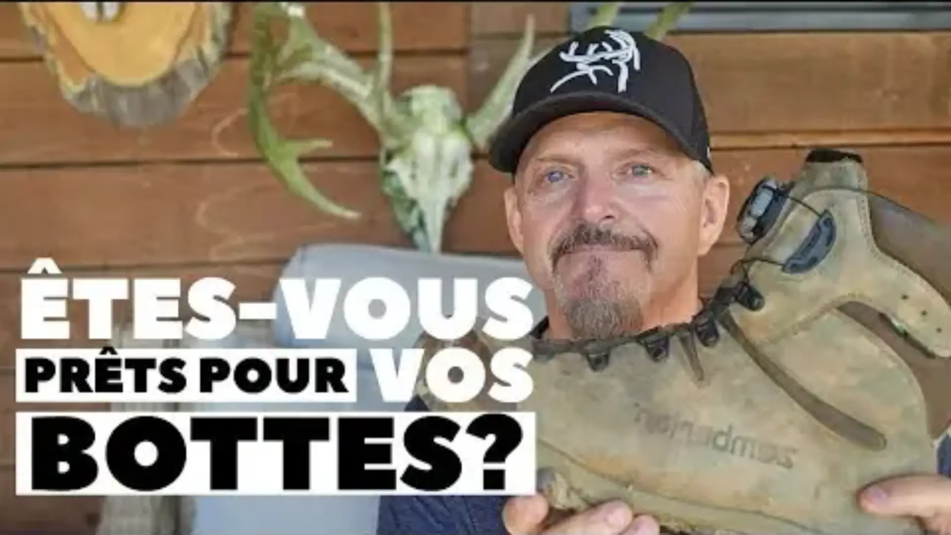 Êtes-vous prêt pour vos bottes de chasse?