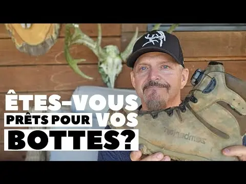 Êtes-vous prêt pour vos bottes de chasse?