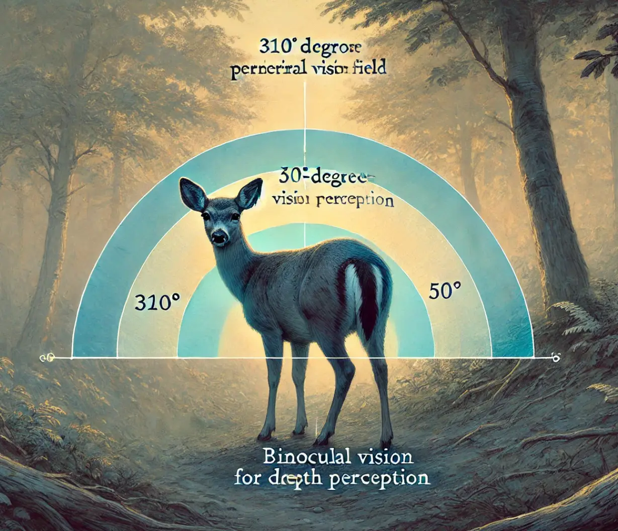 Vision Périphérique du Chevreuil