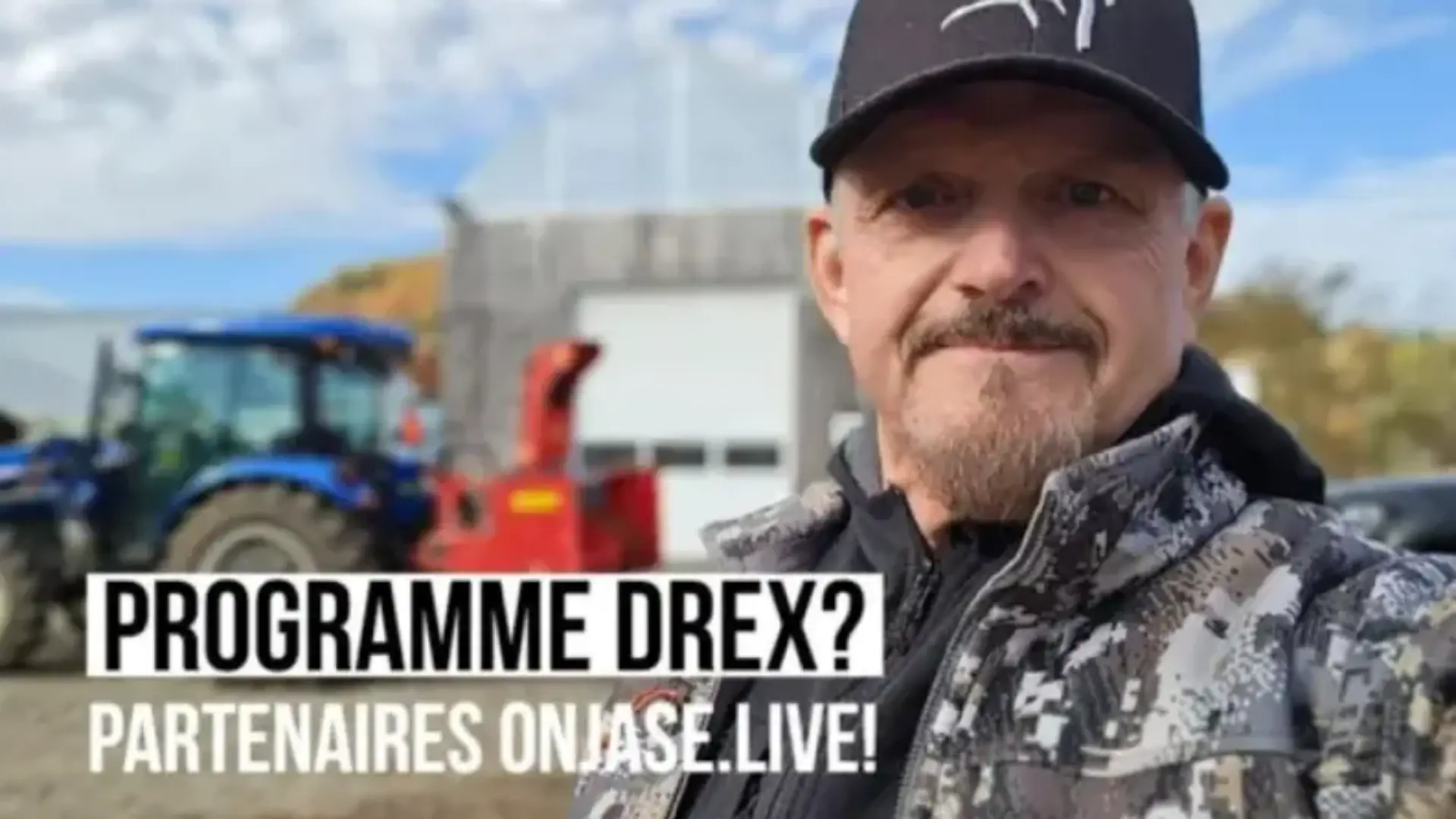 Promotion du programme DREX sur ONJASE.LIVE